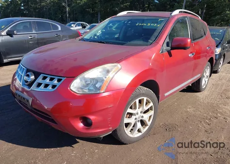 2013 Nissan Rogue Sv W/Sl Pkg from USA, damaged, VIN JN8AS5MV2DW119404